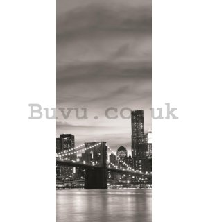 Photo Wallpaper Self-adhesive: Brooklyn Bridge - 211x91 cm