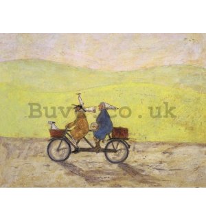 Painting on canvas: Sam Toft, Grand Day Out