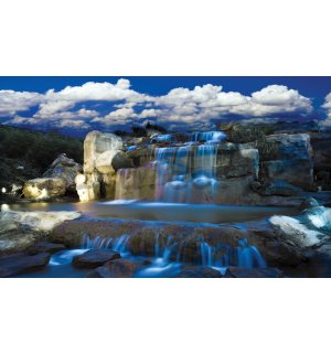 Wall mural vlies: Waterfall (2) - 416x254 cm