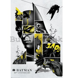 Poster - Batman 80th Anniversary