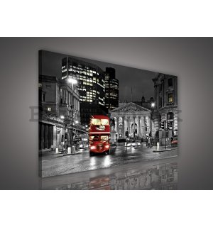 Painting on canvas: London - 75x100 cm