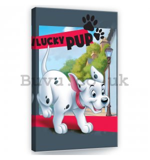 Painting on canvas: 101 Dalmatians (Lucky Pup) - 40x60 cm