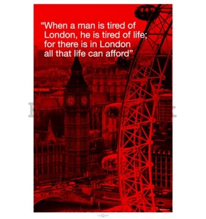 Poster - London (quote)