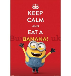 Poster - Keep Calm and Eat Banana!