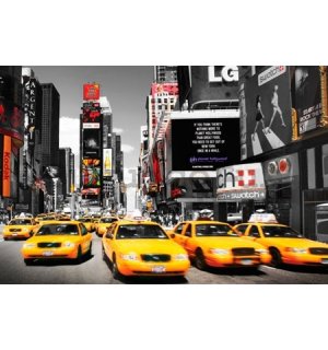 Poster - Yellow Taxi, Time Square (4)